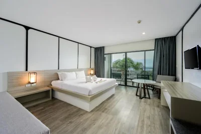 디럭스 바다 전망 — Andamantra Resort and Villa Phuket